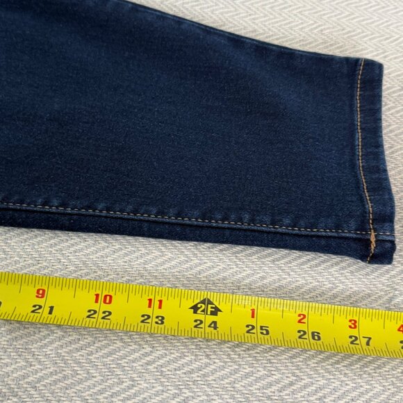 Curve Appeal Jeans Womens 12/31 Hi Rise Essential Skinny Stretch Casual Comfort - Picture 14 of 16